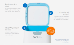 SoClean CPAP + BiPAP Sanitiser Cleaner - Hope2Sleep Charity